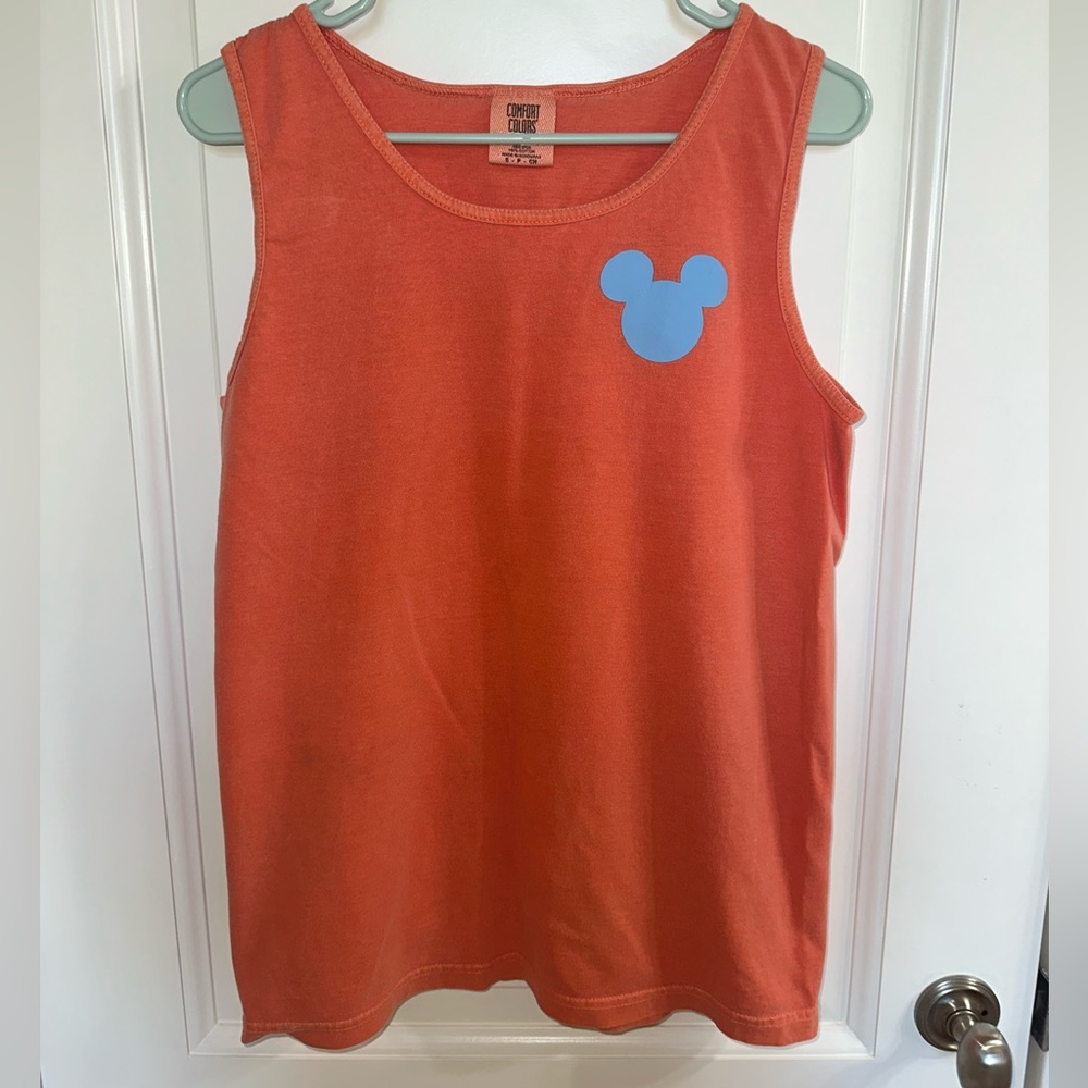 Disney comfort colors tank, size small
